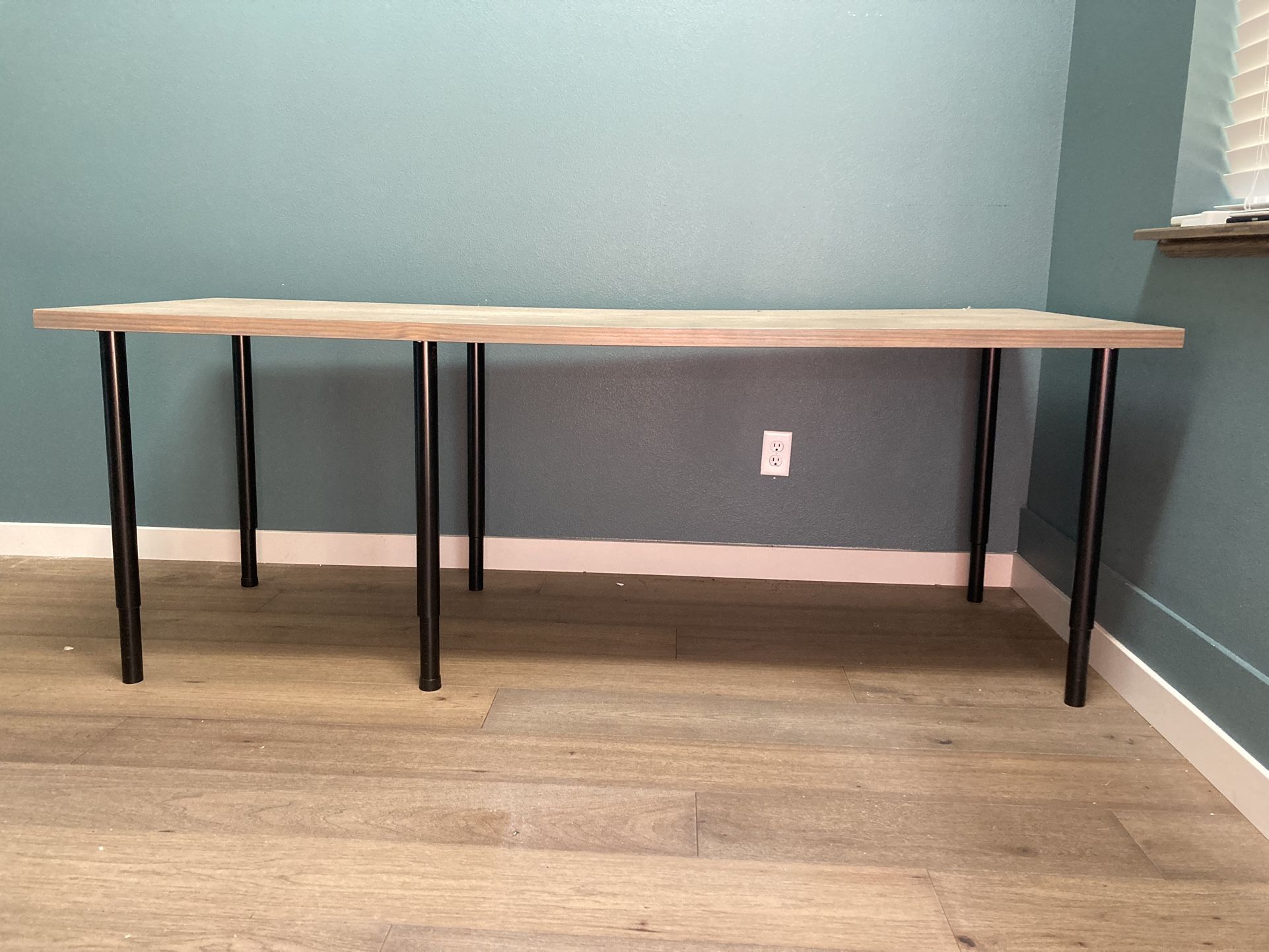 Extra long wooden table/desk