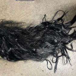 Long Black Wig