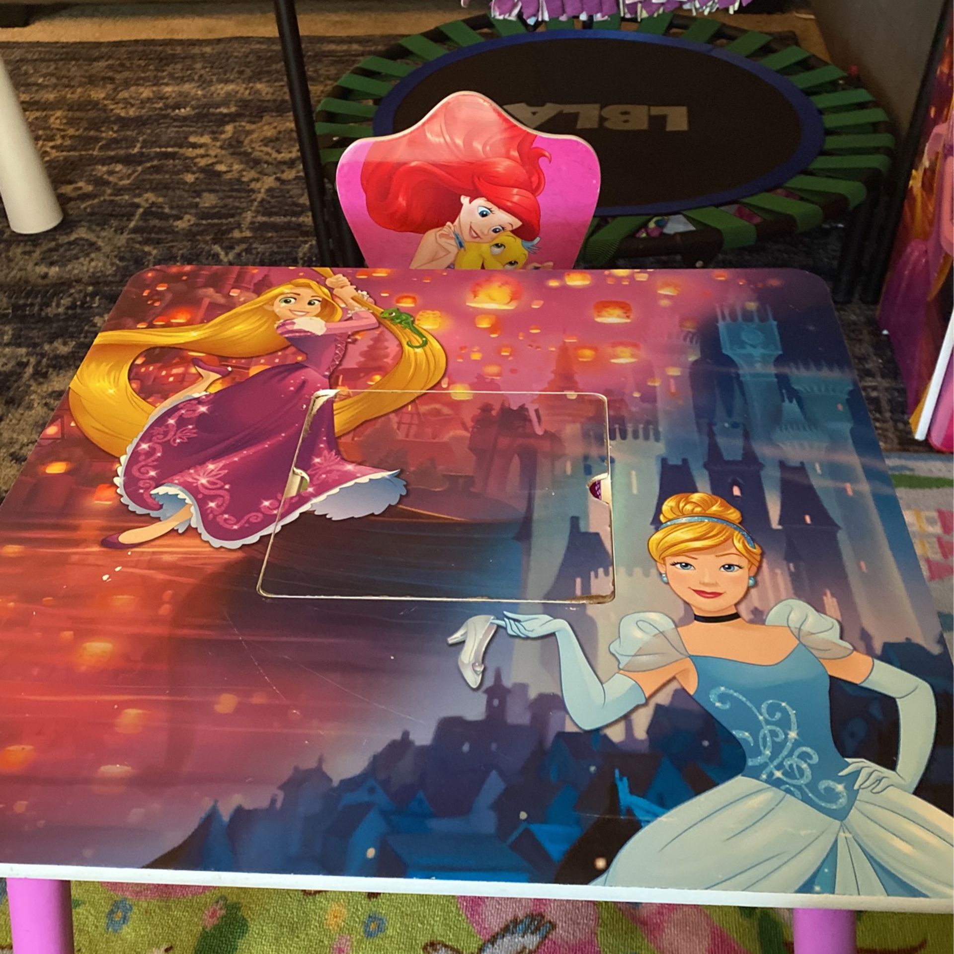 Disney Princess Table 