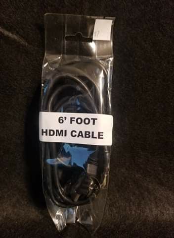 6 foot HDMI Cable