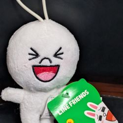 LINE FRIENDS” Rare Plush with Hook -MOON