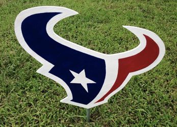 Texans Yard Sign