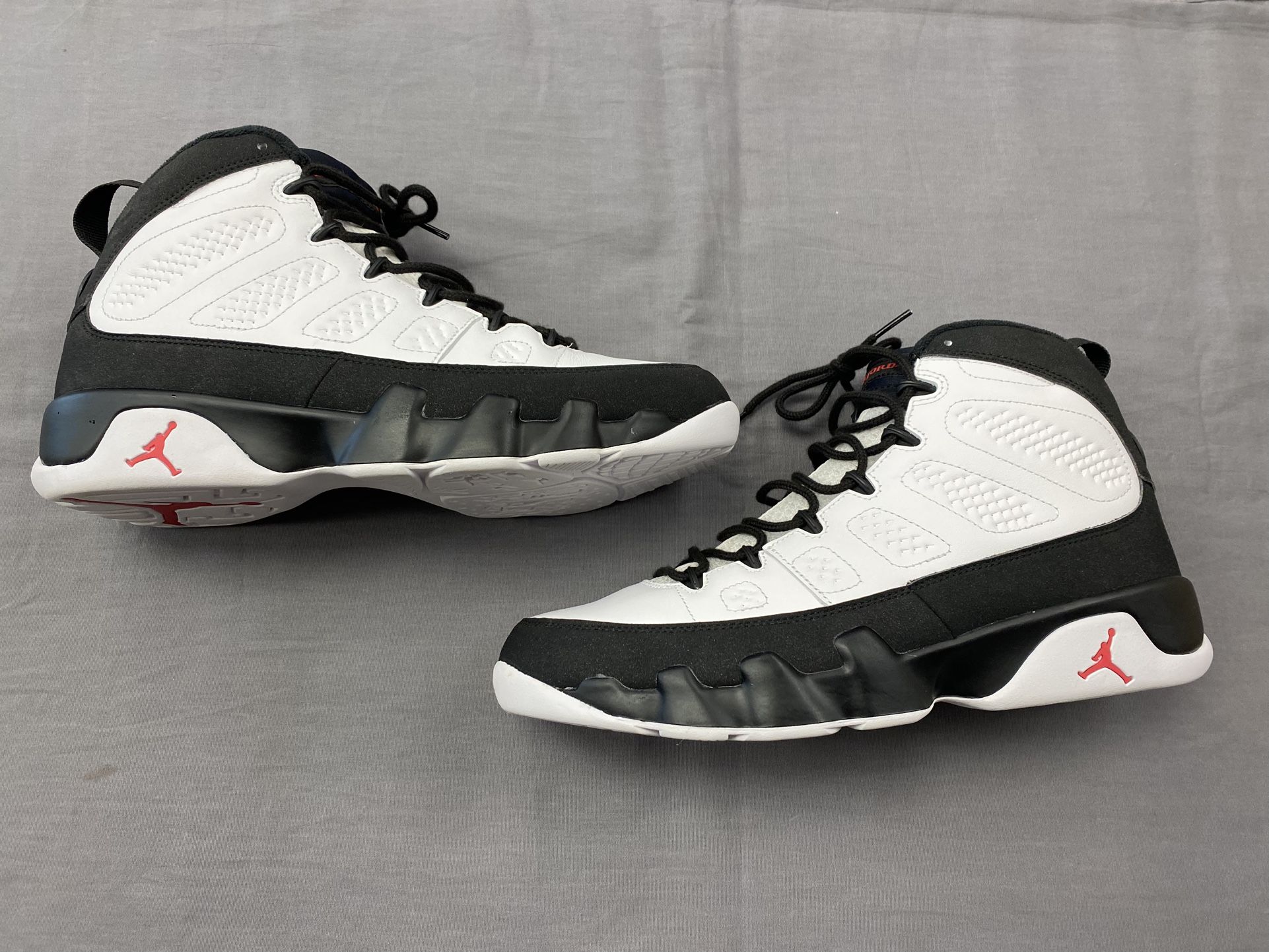 Nike Air Jordan 9 Retro Space Jam 2016 Size 11.5 302370-112 Black White Red