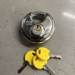 Stainless Steel Disc Lock 