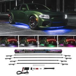 Underglow Car Neon Light Kit w Wireless Remote