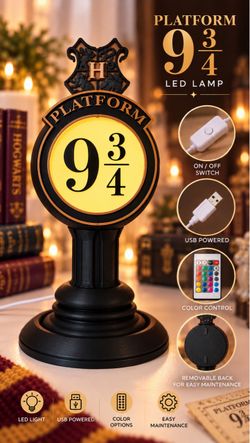Harry Potter Platform 9 3/4 LED Lamp