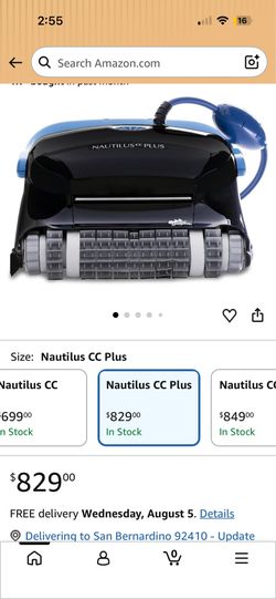 Nautilus CC Plus - Robot Pool Vacuum