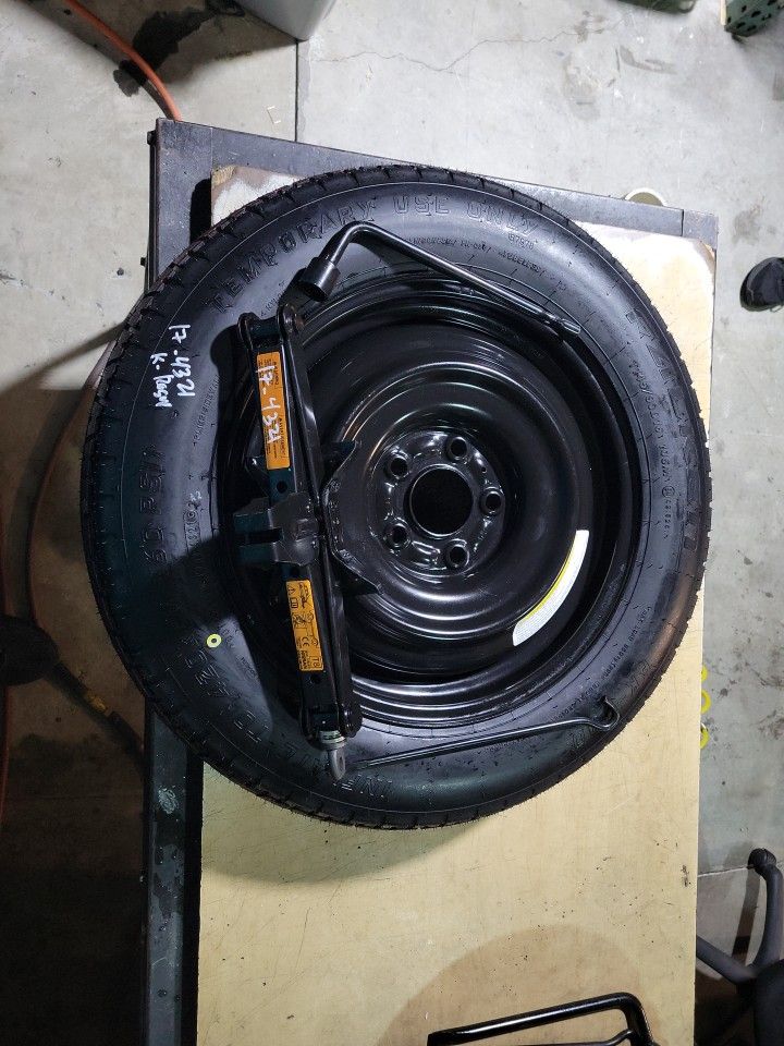 2015-2021 NISSAN ROGUE SPARE TIRE WHEEL RIM DONUT 16" WITH JACK & TOOLS