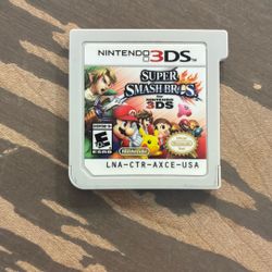 Super Smash Bros 3ds