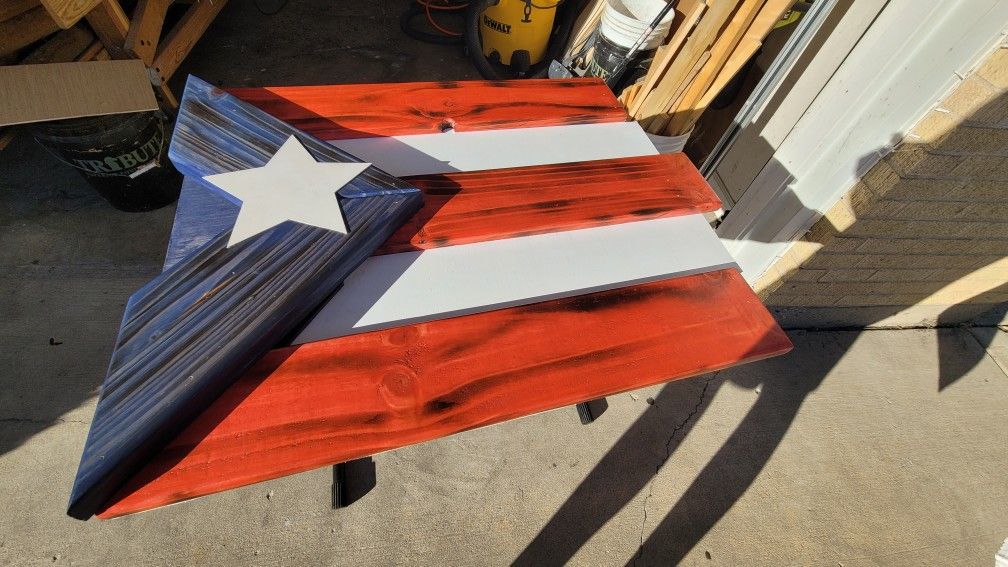 Rustic Puerto Rico Wall Art 