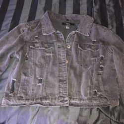 Blackish / Grey Jean Jacket