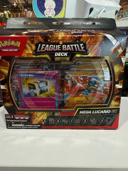 🔥 Pokémon TCG: Mega Lucario ex League Battle Deck – Factory Sealed! 🔥