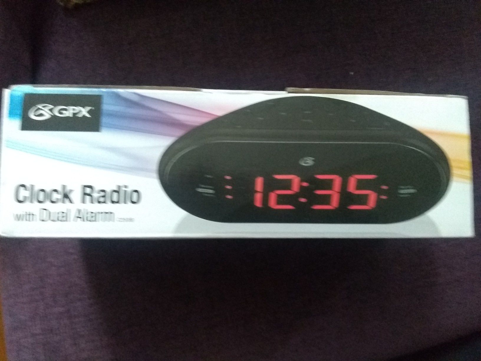 Alarm clock and radio
