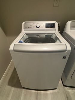 LG top-load washer Model: WT7300CW