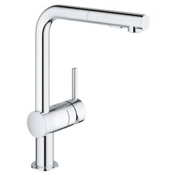 GROHE Minta Single-Handle Pull-Out Kitchen Faucet Dual Spray 1.75 GPM