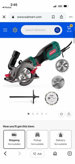 new sealed Hychikac mini circular saw