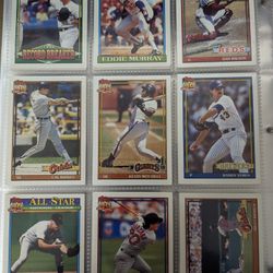 Baseball Cards And Football Cards