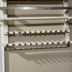Pottery Barn Jewelry organizer- Hangs On Wall