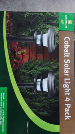 Solar lights, new in box.