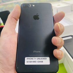 ⌚️🔥iPhone 7 Plus 32gb Factory Unlocked With Warranty 
