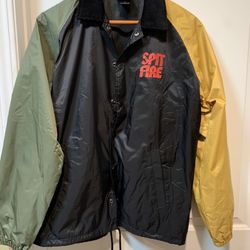 Spitfire  Windbreaker Jacket EUC Small