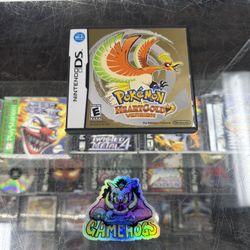 Pokemon Heart Gold Complete $230 Gamehogs 11am-7pm