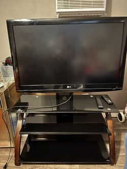 Tv and Tv stand