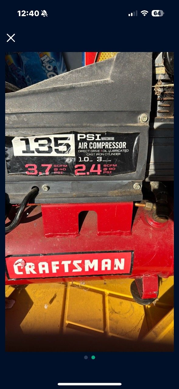 Craftsman Air Compressor