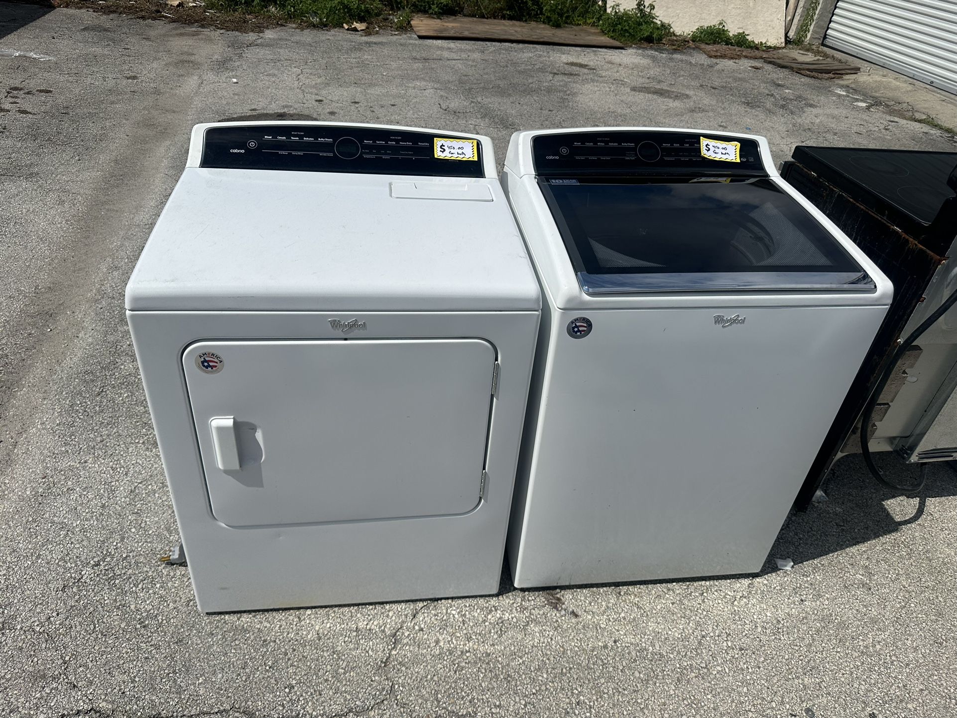 Washer And Dryer-Delivery Available 