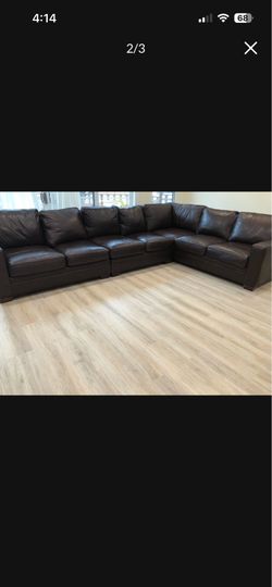 Genuine Leather Sofa Sectional 7 Seater