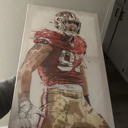 Nick Bosa San Francisco Poster, Canvas