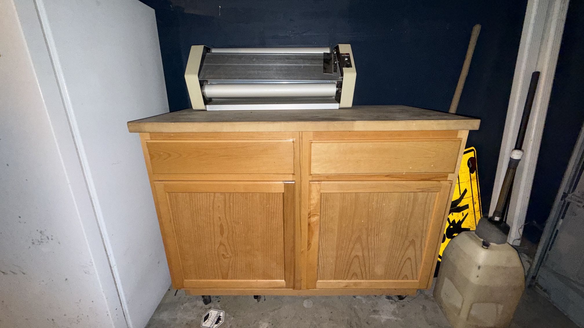 Custom Rolling Island/Work Bench