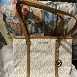 Michael Kors Light Brown Purse Brand New