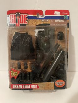 GI Joe Urban SWAT Unit Set Gear Accessory Pack for 12" Figures 2001 Hasbro