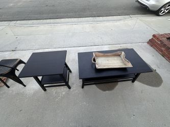 Coffee Table And Side Table
