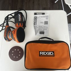 RIGID 5” Inch 3 amp Orbital Sander *NEW*