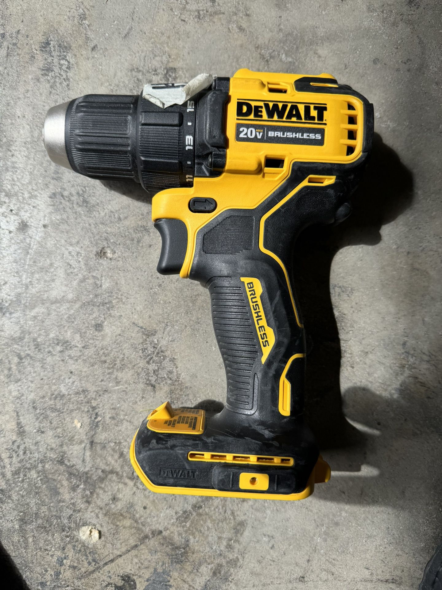 DEWALT ATOMIC 20V MAX Cordless Brushless Compact 1/2 in. Drill/Driver (Tool Only) $90