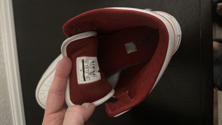 Jordan 1 Mid White/Red Size 11.5 – Good Condition