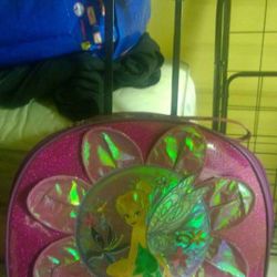 Tinker bell kids suit case