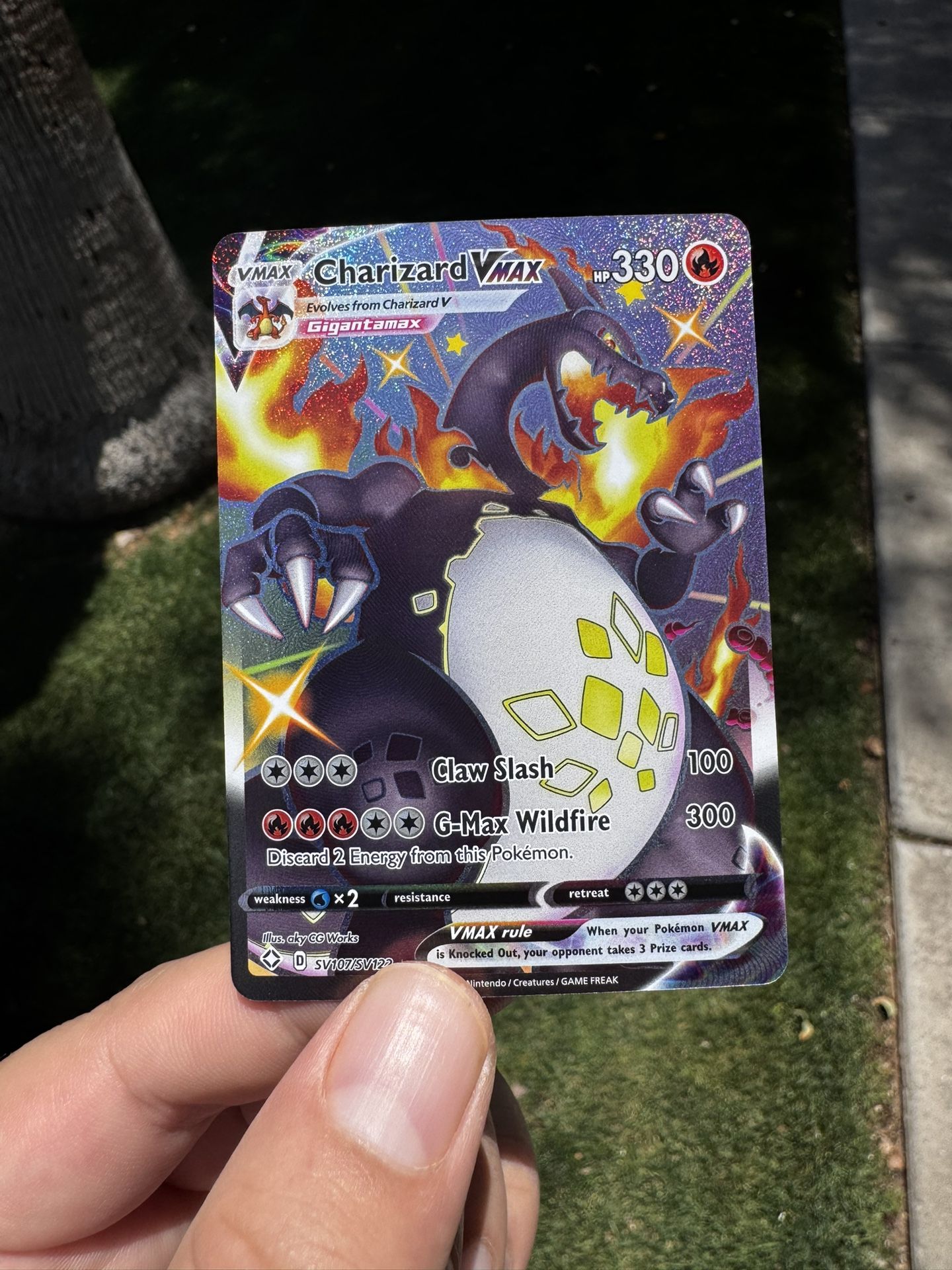 Charizard Vmax Shining Fates Pokemon Cards
