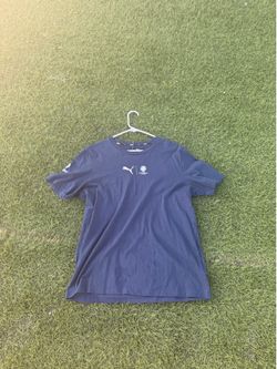 Puma Copa America USA 2024 Cumbre Soccer Graphic T-Shirt Navy Men’s Large