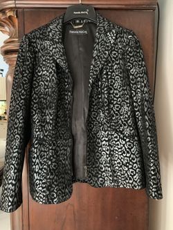 Leather Sued Jacket XXS Hip length