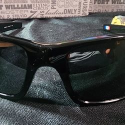 Oakley Tour De France Fuel Cell Cycling Sunglasses Glossy Black Road Iridium