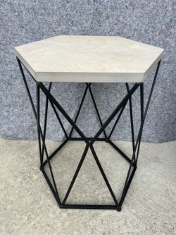 Hexagonal Side Table