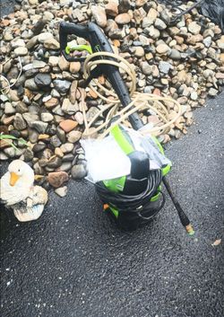 Portable Electric Power Washer, 1600 p s.i.