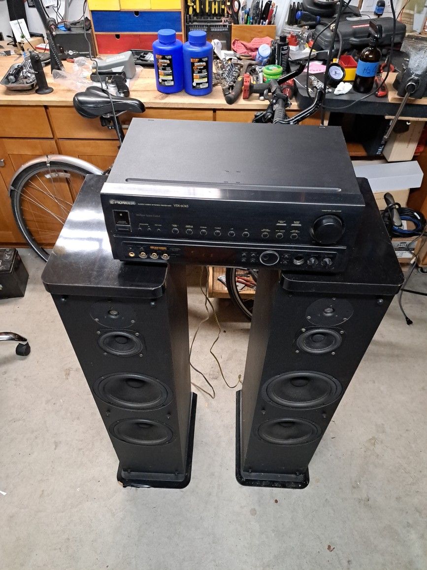 Pioneer Receiver/speakers