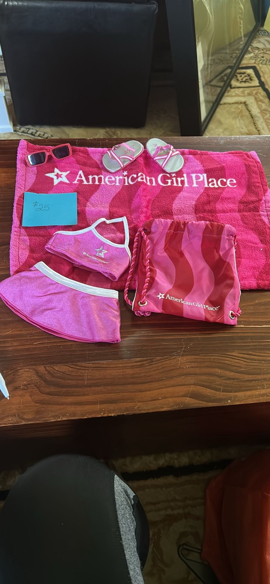 American girl Doll Beach Set