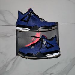 2019 Air Jordan 4 Retro Winter GS Loyal Blue 7Y / 8.5W