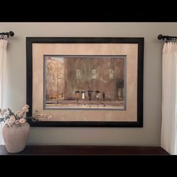 Extra Large Vintage Painting 