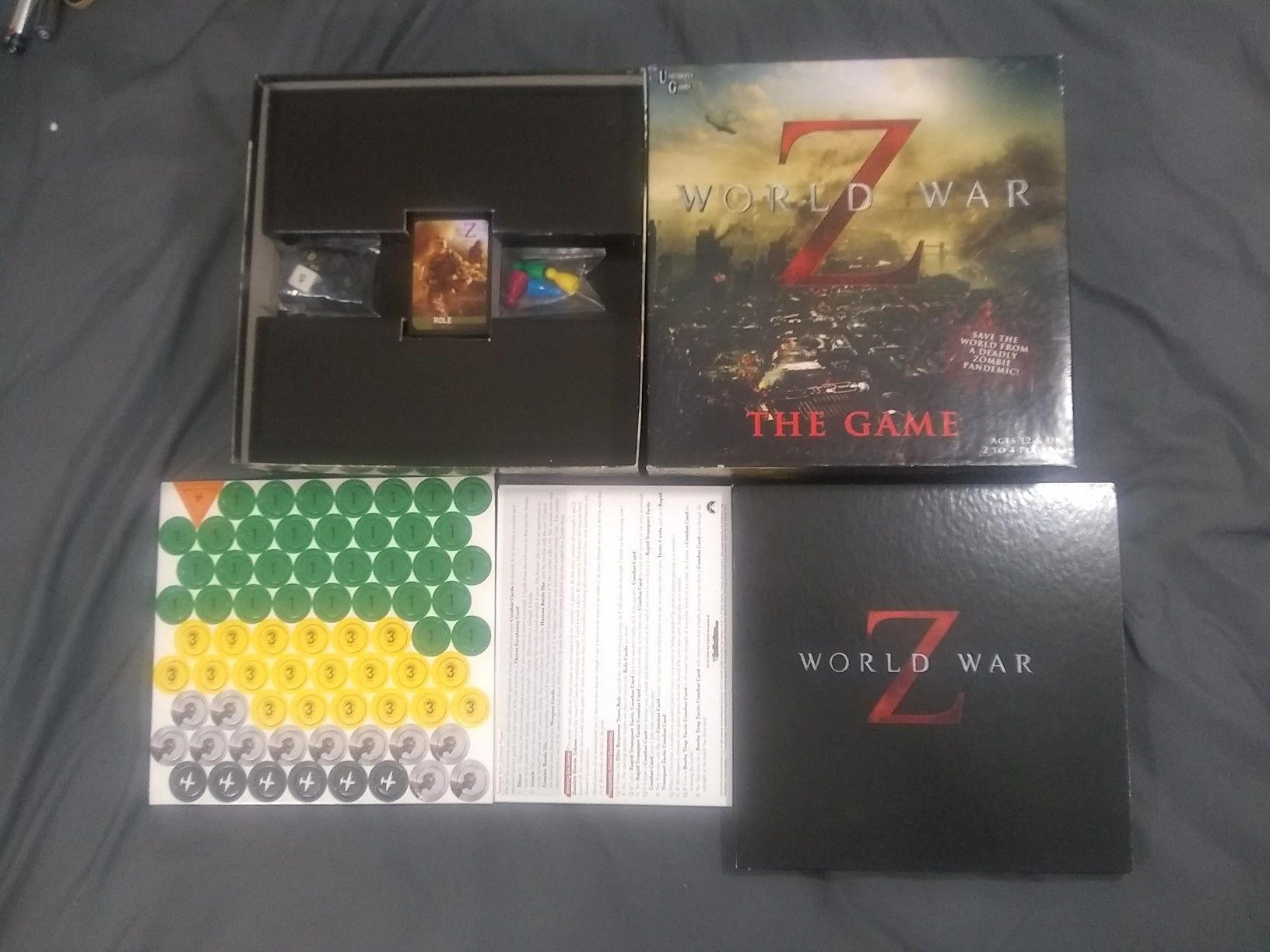 WORLD WAR Z THE BOARD GAME
